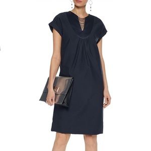 NWOT Brunello Cucinelli Satin Trimmed Dress